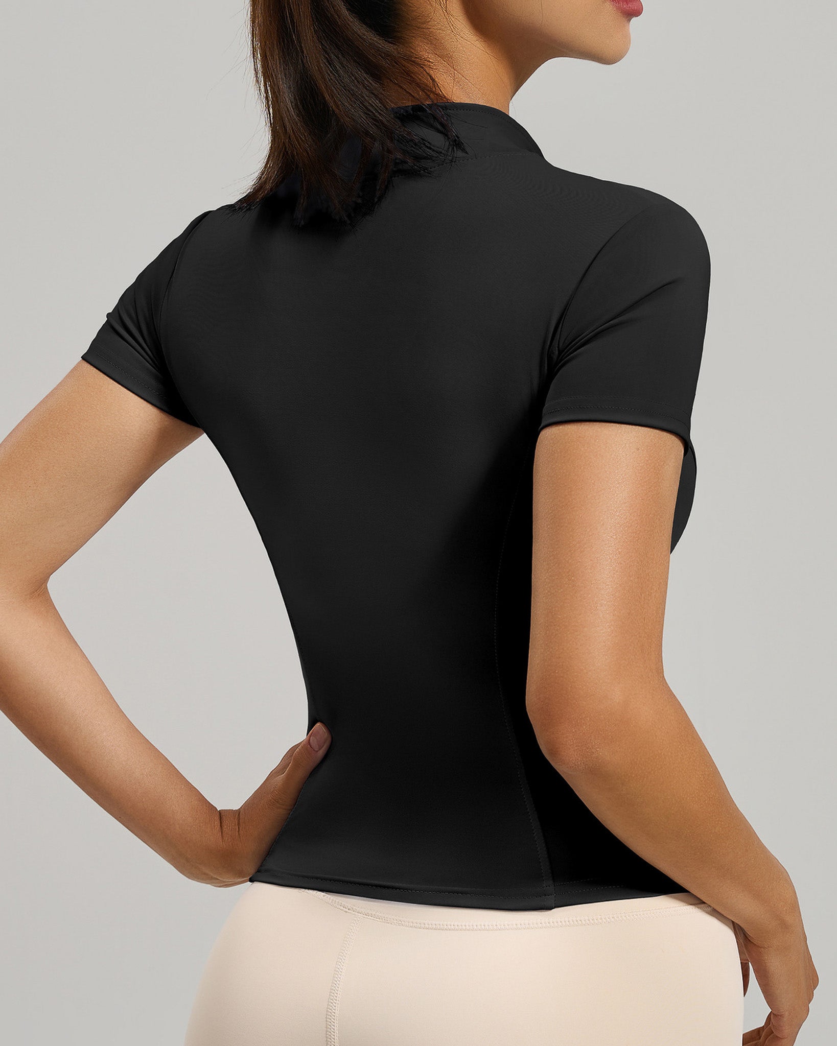 Polera Deportiva Mujer con Cierre SportFlex - JYMW040