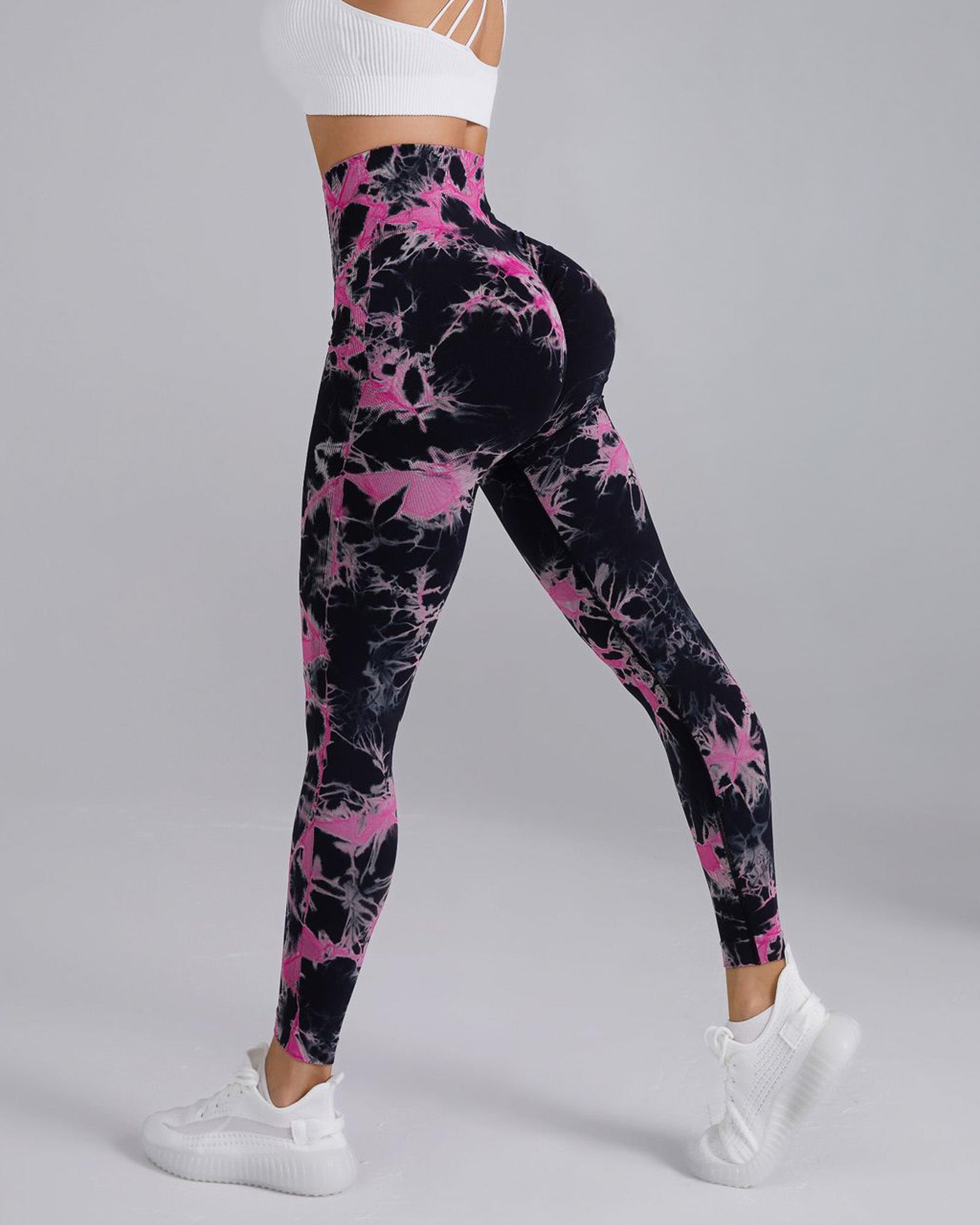 Calzas Deportiva Sin Costura Con Efecto Push Up