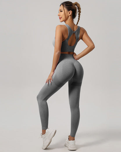 Conjunto Deportivo Fitness, Yoga Para Mujer 100% Premium