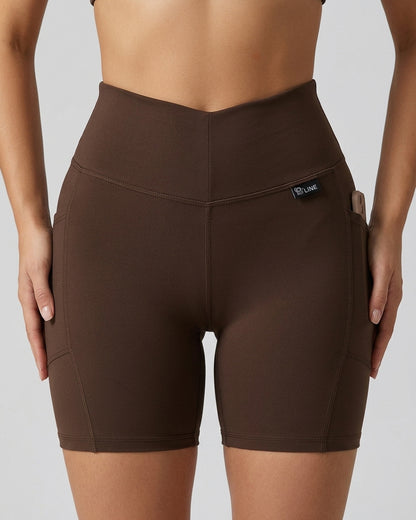 Short Levanta Glúteos Suplex - Tiro Alto y Bolsillo Lateral - A350