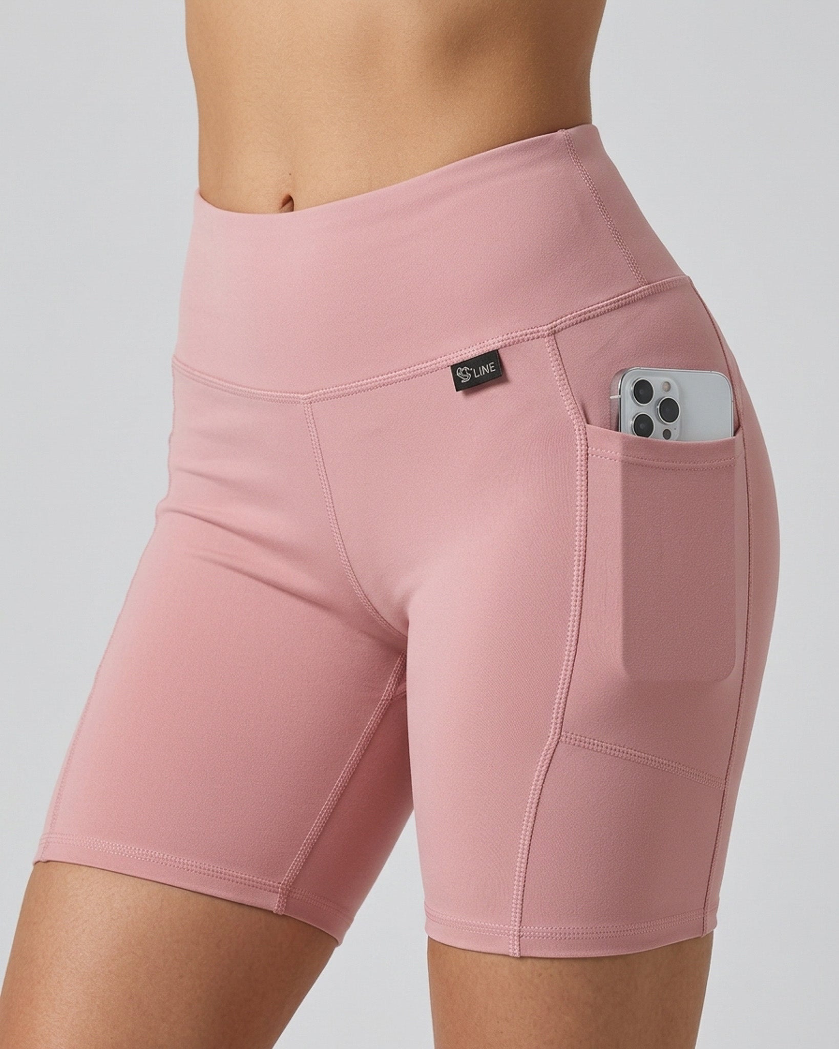 Short Levanta Glúteos Suplex - Tiro Alto y Bolsillo Lateral - A350