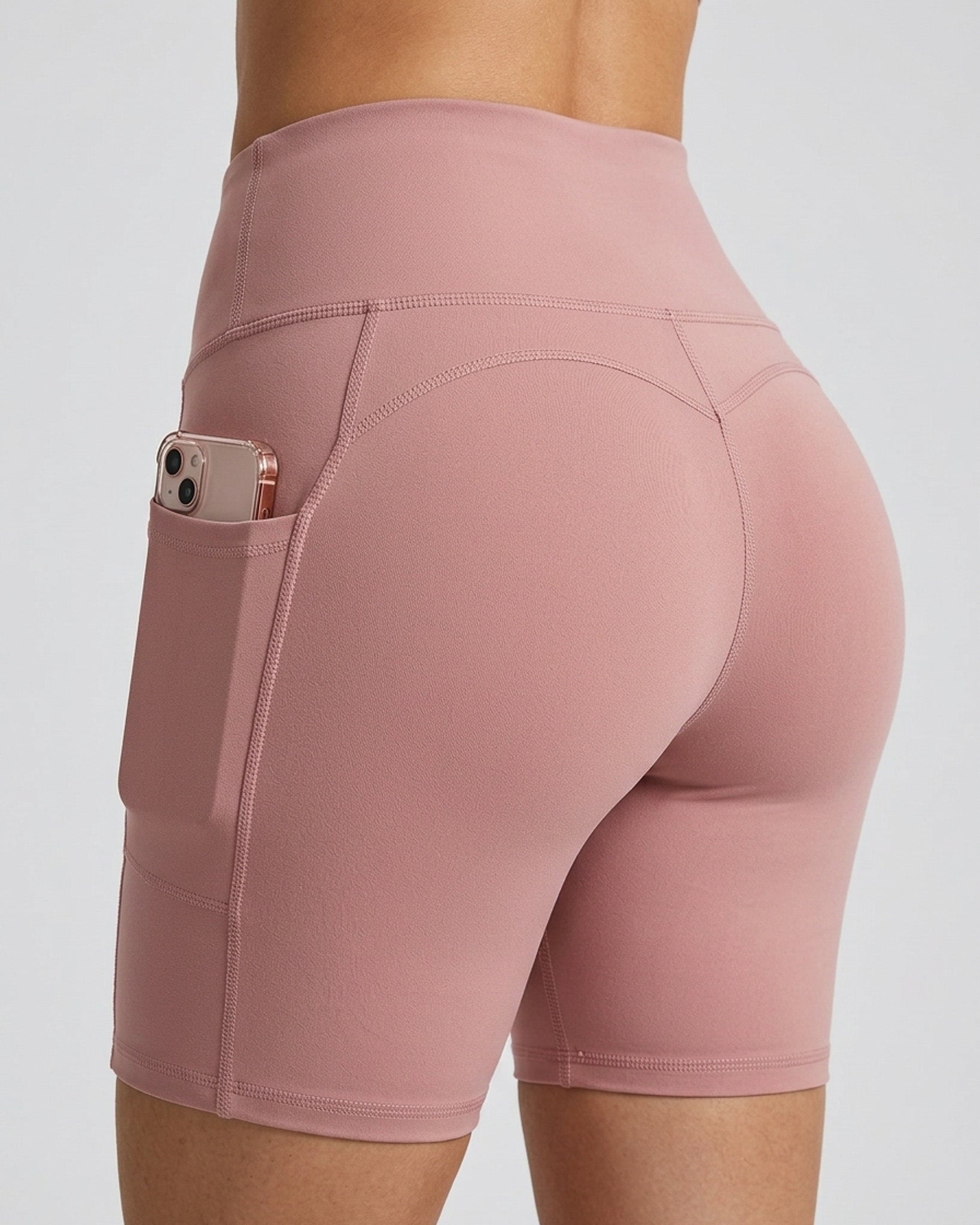 Short Levanta Glúteos Suplex - Tiro Alto y Bolsillo Lateral - A350