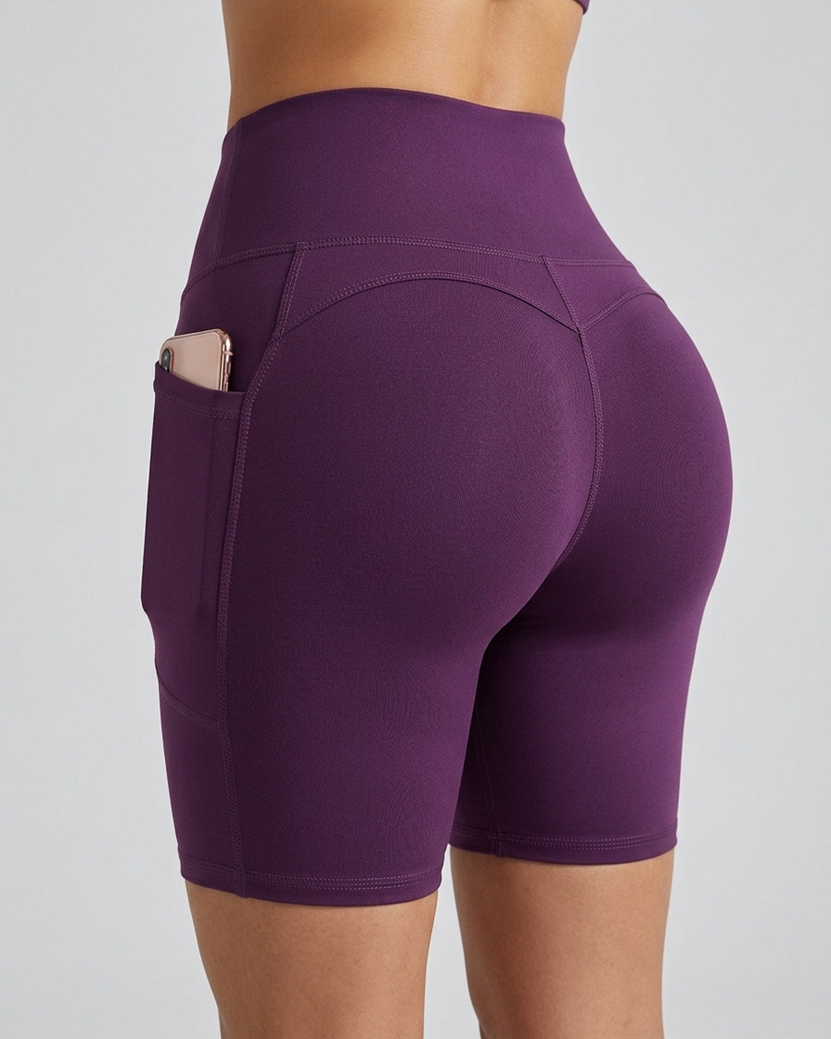 Short Levanta Glúteos Suplex - Tiro Alto y Bolsillo Lateral - A350