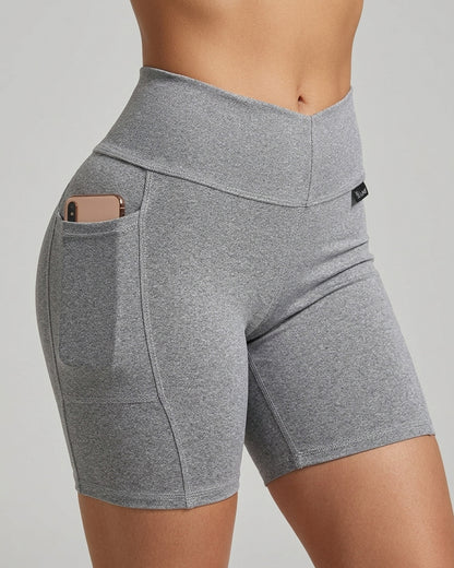 Short Levanta Glúteos Suplex - Tiro Alto y Bolsillo Lateral - A350