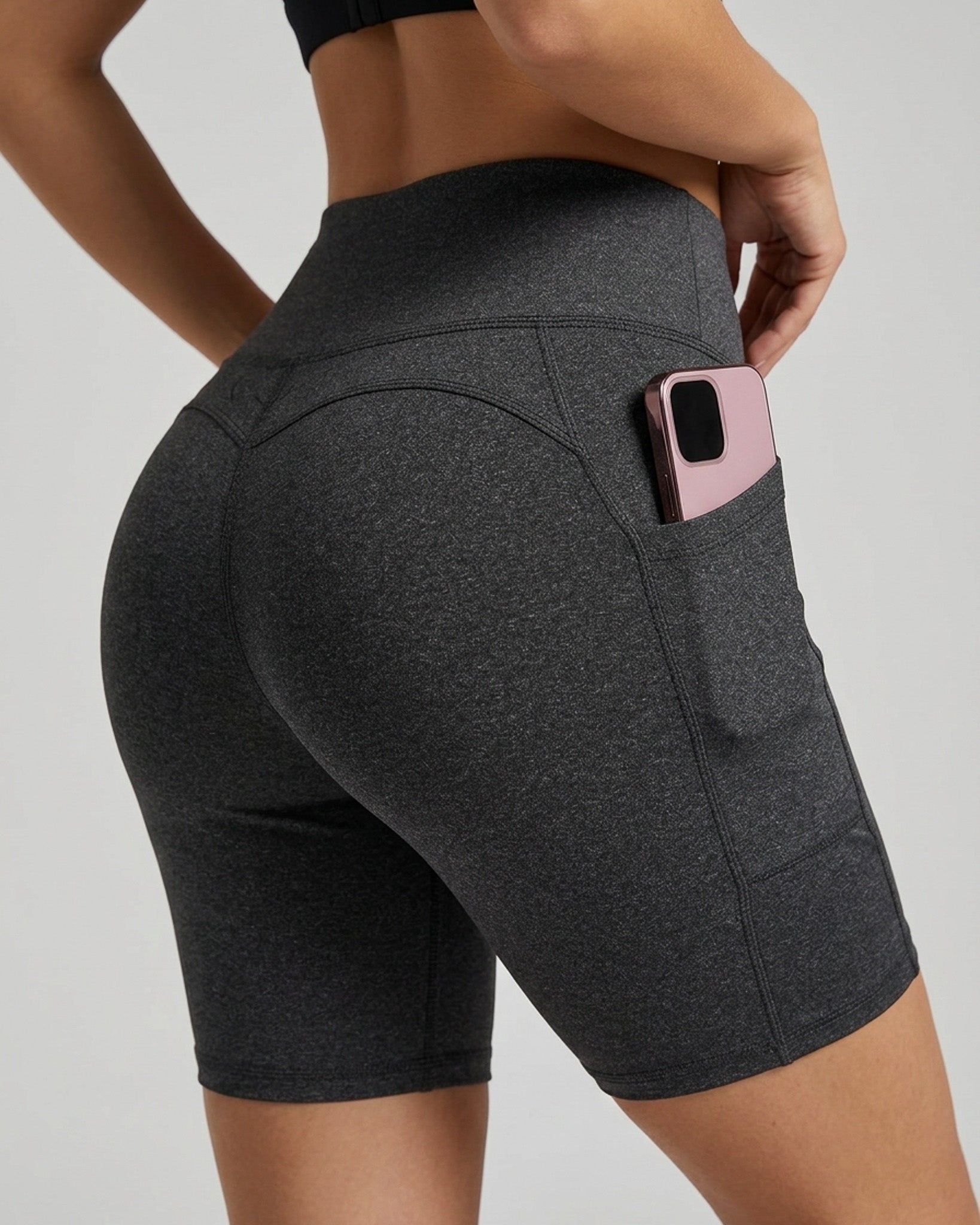 Short Levanta Glúteos Suplex - Tiro Alto y Bolsillo Lateral - A350