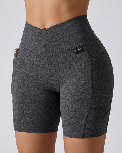 Short Levanta Glúteos Suplex - Tiro Alto y Bolsillo Lateral - A350