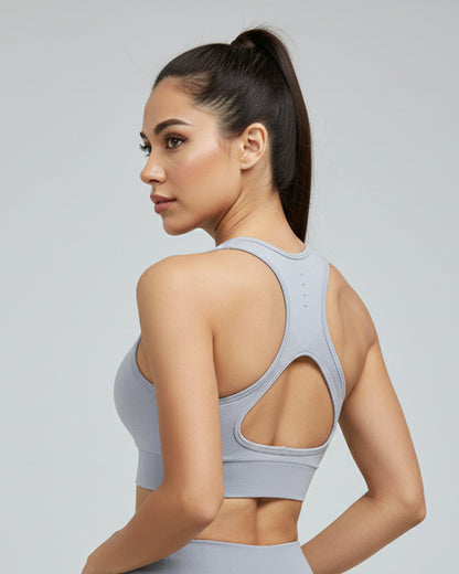 Peto Sujetador Elasticado Mujer con Detalle en la Espalda - YJ296