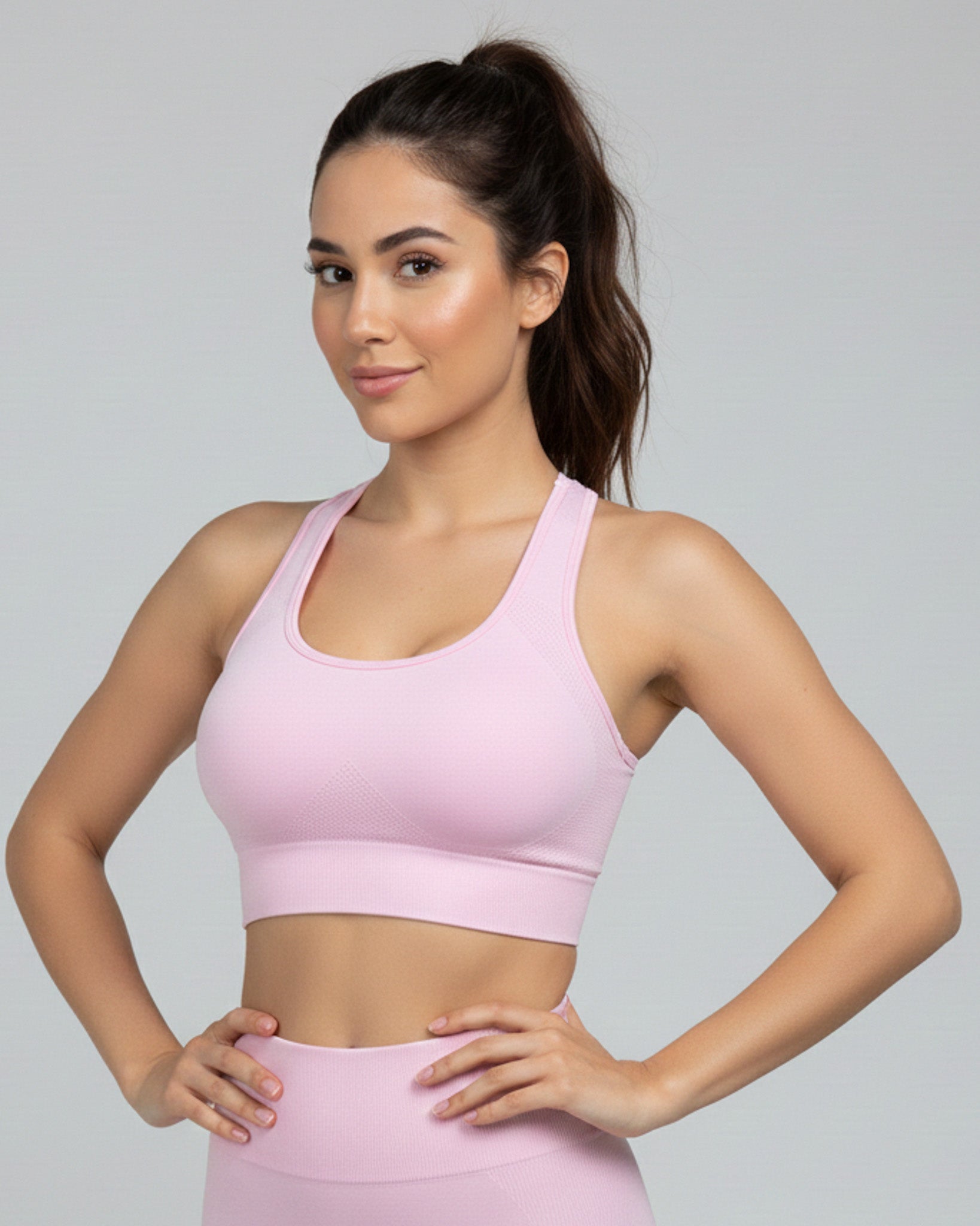 Peto Sujetador Elasticado Mujer con Detalle en la Espalda - YJ296