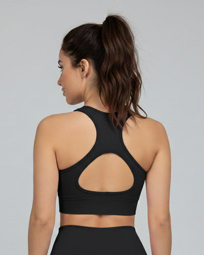 Peto Sujetador Elasticado Mujer con Detalle en la Espalda - YJ296