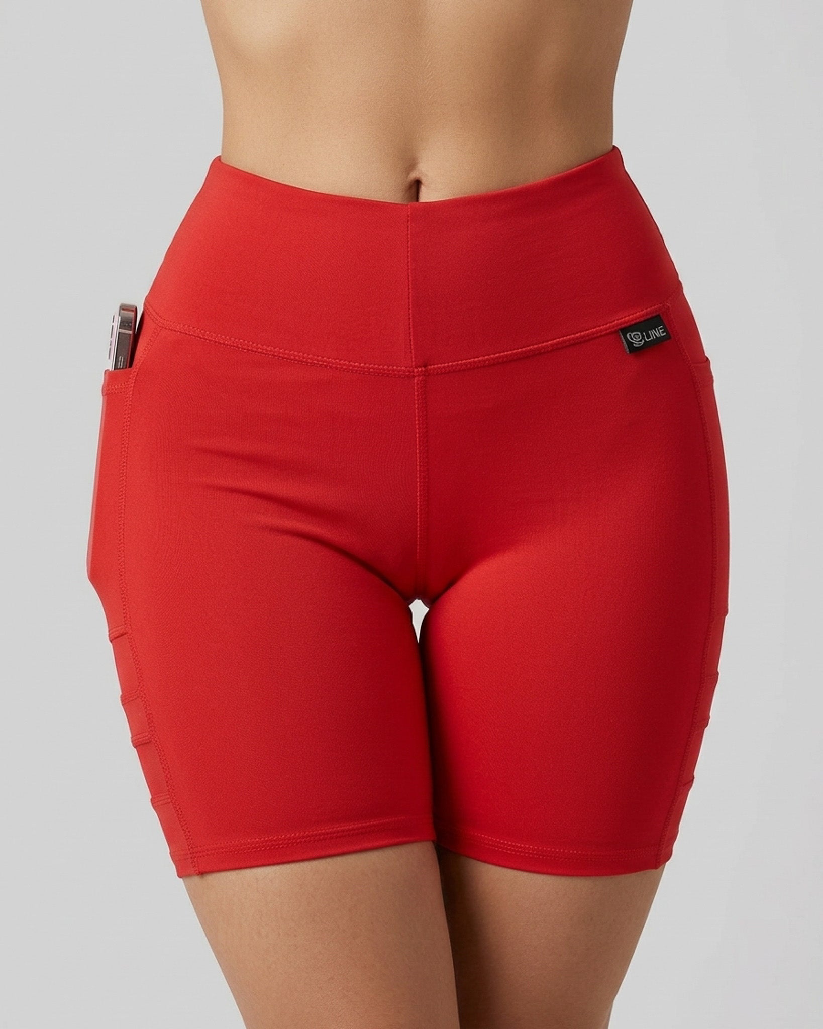 Short Suplex Nitro - Malla Dual, Tiro Alto y Bolsillo Pro - A352