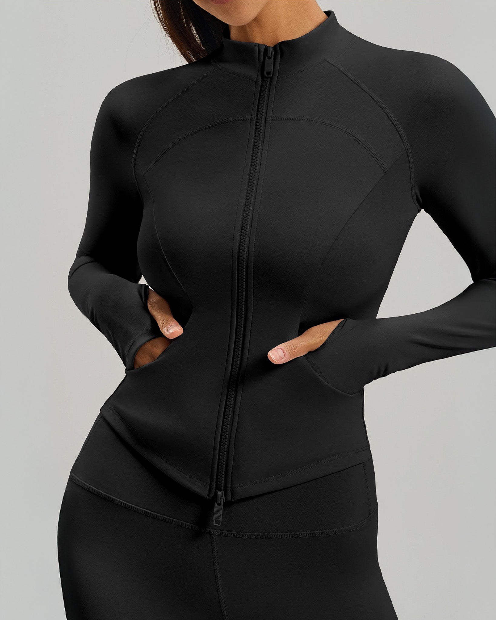 Chaqueta Sport Pro Viral: Cierre, Bolsillos y Calce Fit - JYT039