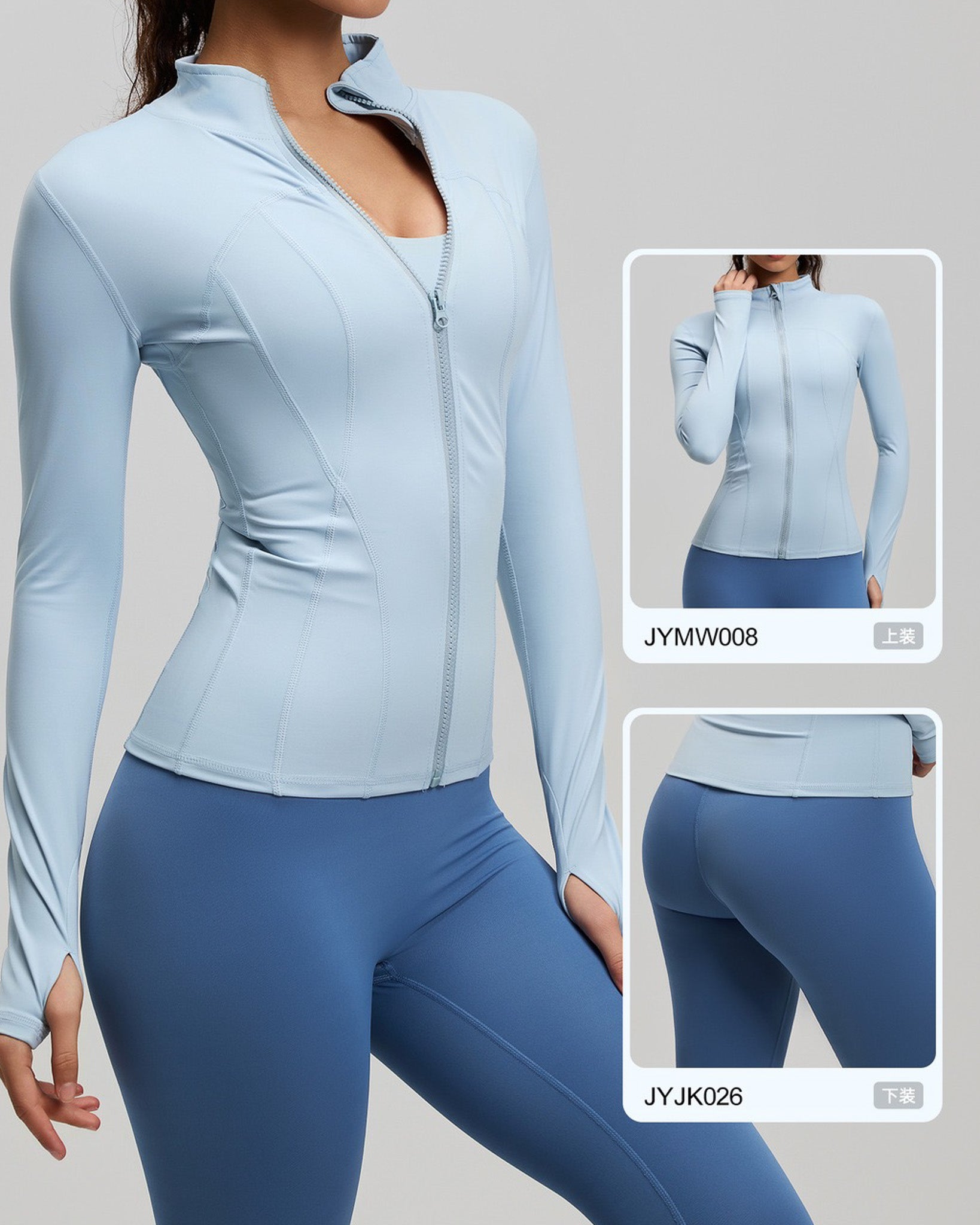 Chaqueta Skinny Sport: Efecto Fit, Pasadedo y Calidad Viral - JYT040