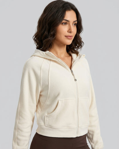 Chaqueta Oversize Con Cierre Gorro Tendencia Calidad Pro - LQ1002