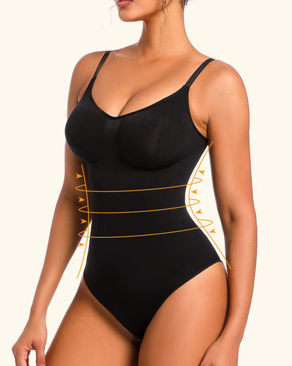 Body Faja Seamless Colaless: Control Abdominal Invisible - QS1038