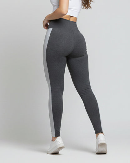 Calza Algodón Nacional con Franja Alta calidad