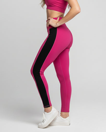 Calza Algodón Nacional con Franja Alta calidad