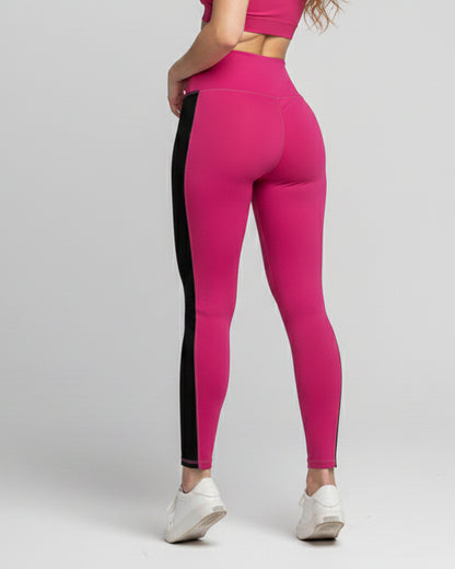 Calza Algodón Nacional con Franja Alta calidad