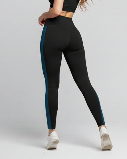 Calza Algodón Nacional con Franja Alta calidad