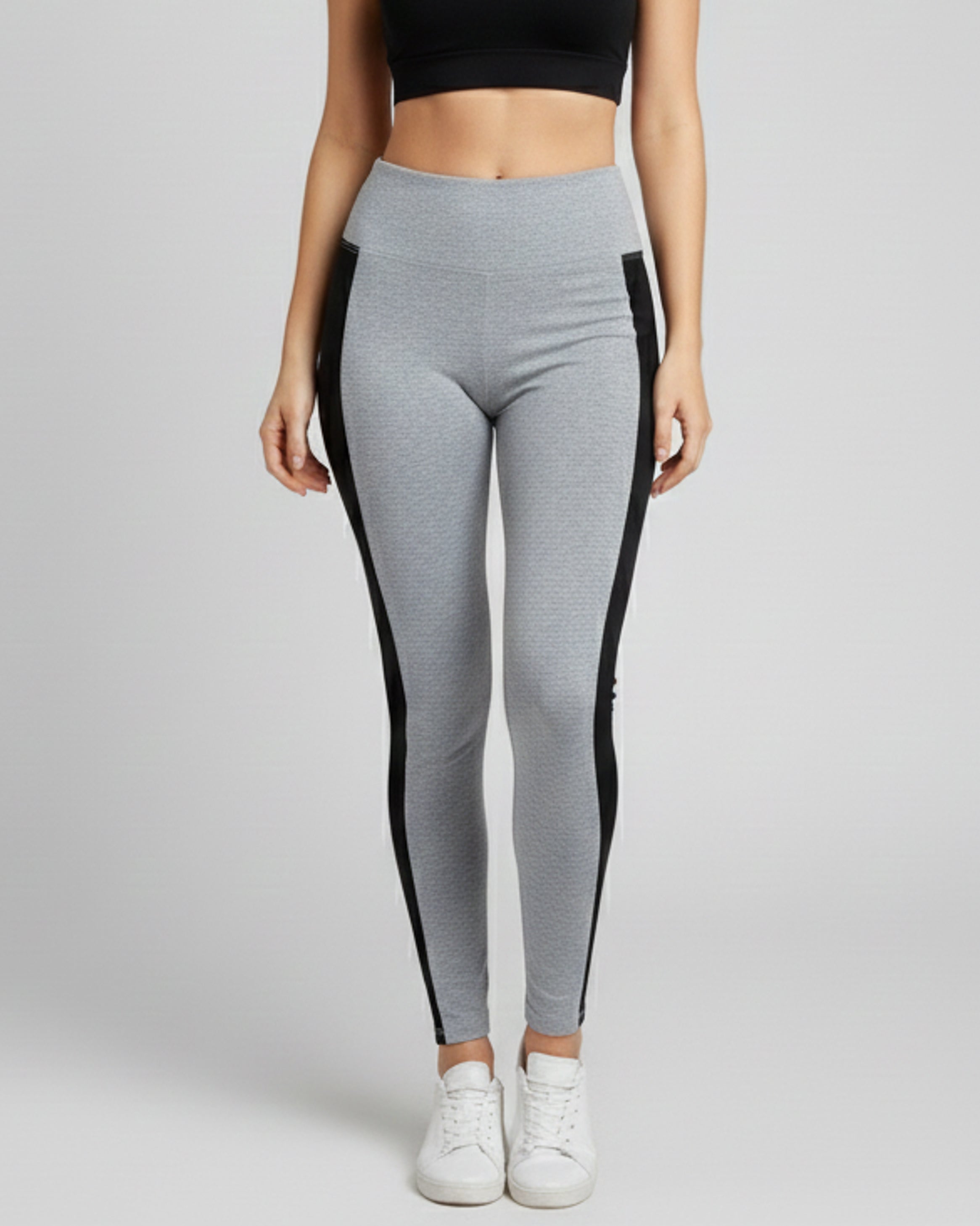 Calza Algodón Nacional con Franja Alta calidad