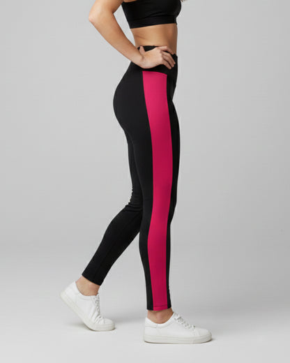 Calza Algodón Nacional con Franja Alta calidad