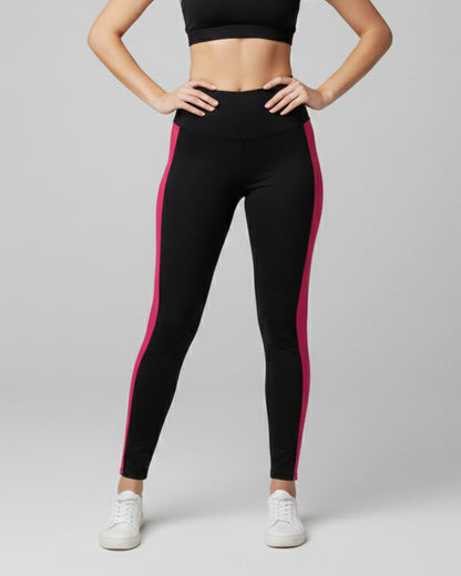 Calza Algodón Nacional con Franja Alta calidad