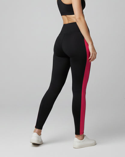 Calza Algodón Nacional con Franja Alta calidad