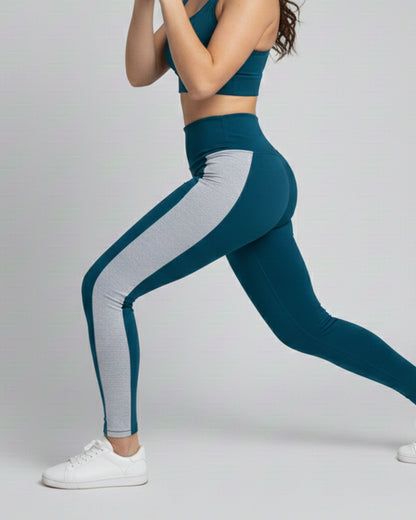 Calza Algodón Nacional con Franja Alta calidad