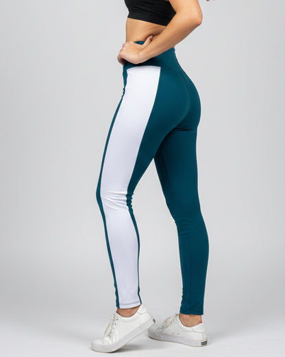 Calza Algodón Nacional con Franja Alta calidad