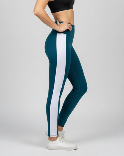 Calza Algodón Nacional con Franja Alta calidad