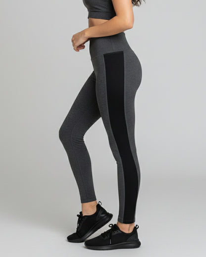 Calza Algodón Nacional con Franja Alta calidad