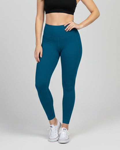 Calza Algodón Nacional con Franja Alta calidad