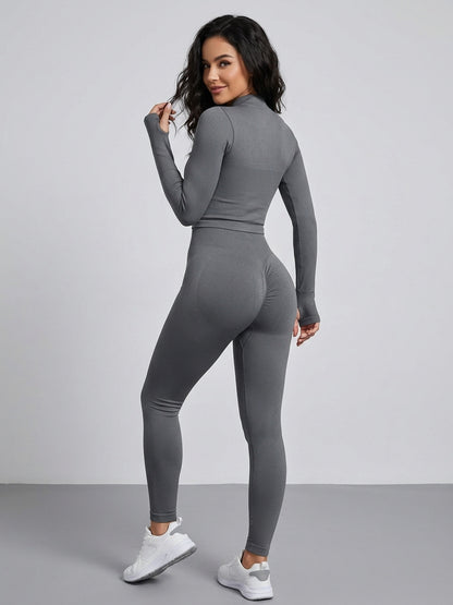 Set Deportivo Premium Doble Push Up Chaqueta Calidad Pro - YJ323