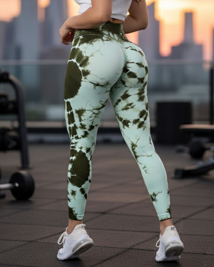 Calza Mandala Doble Levanta Cola - Pretina Cruzada Bx106