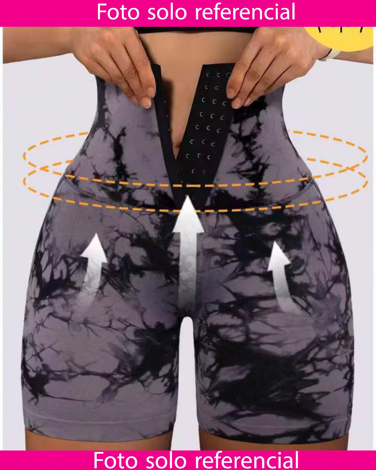 Short Faja Moldeadora y Tie Dye - CK9001