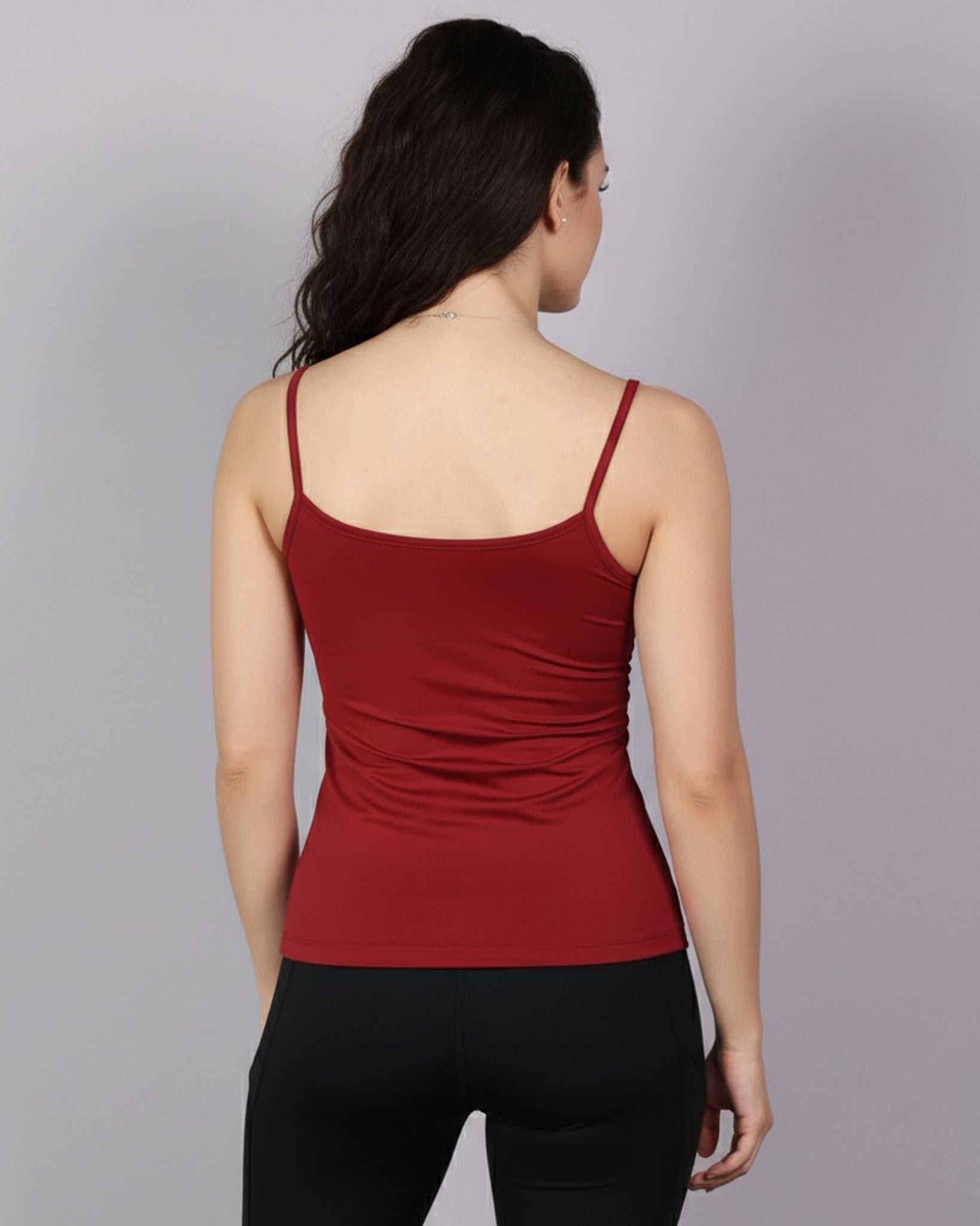 Polera Top De Mujer Sin Mangas Fibra Bambú