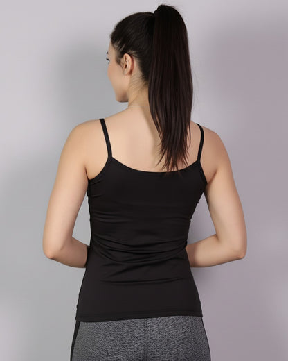 Polera Top De Mujer Sin Mangas Fibra Bambú