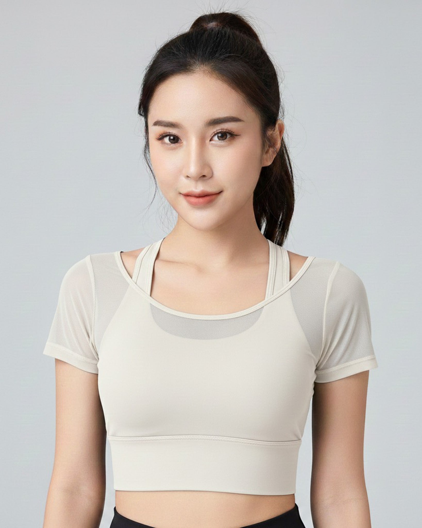 Peto Deportivo Corto Mujer Elasticado - JYT020