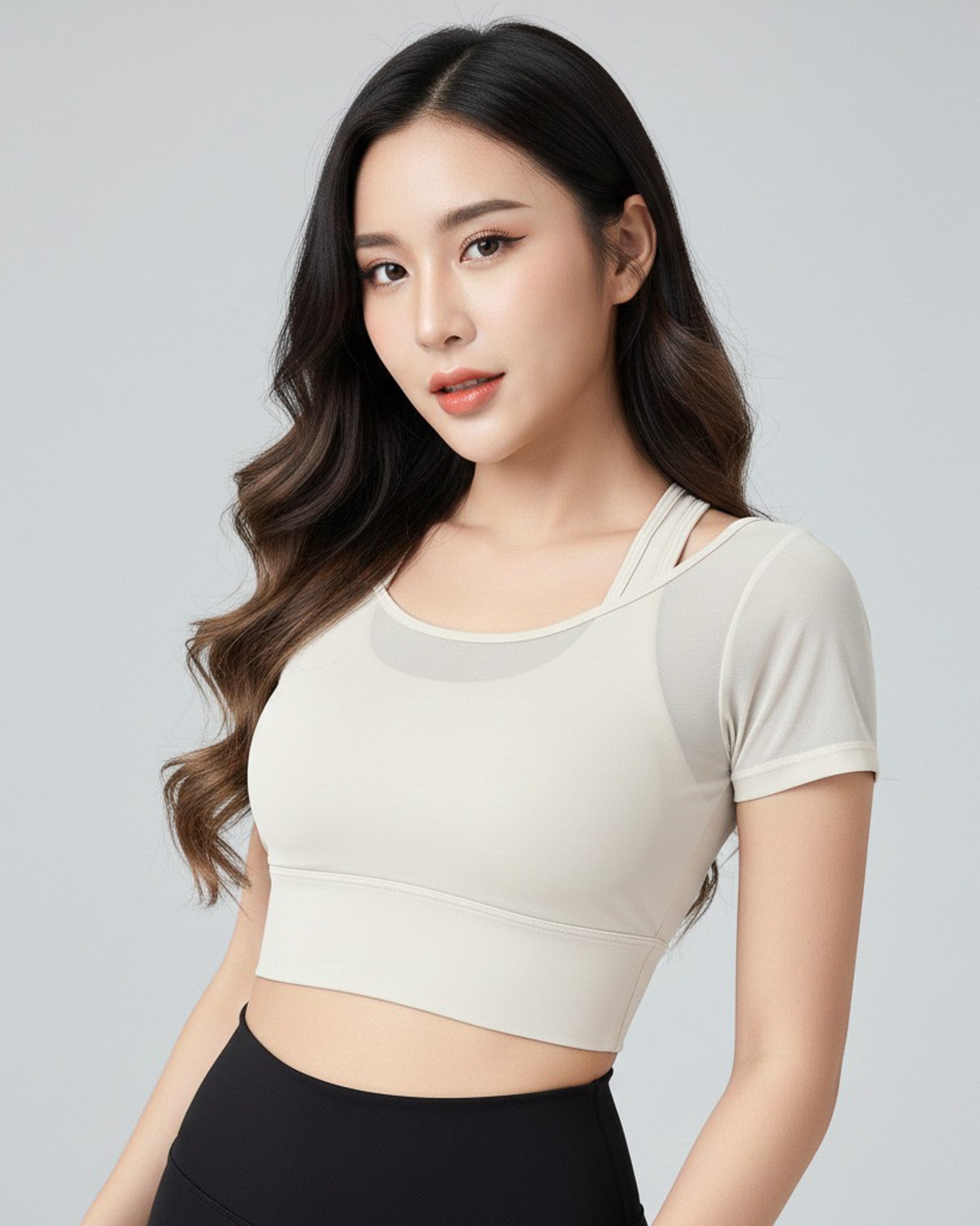 Peto Deportivo Corto Mujer Elasticado - JYT020