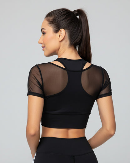 Peto Deportivo Corto Mujer Elasticado - JYT020