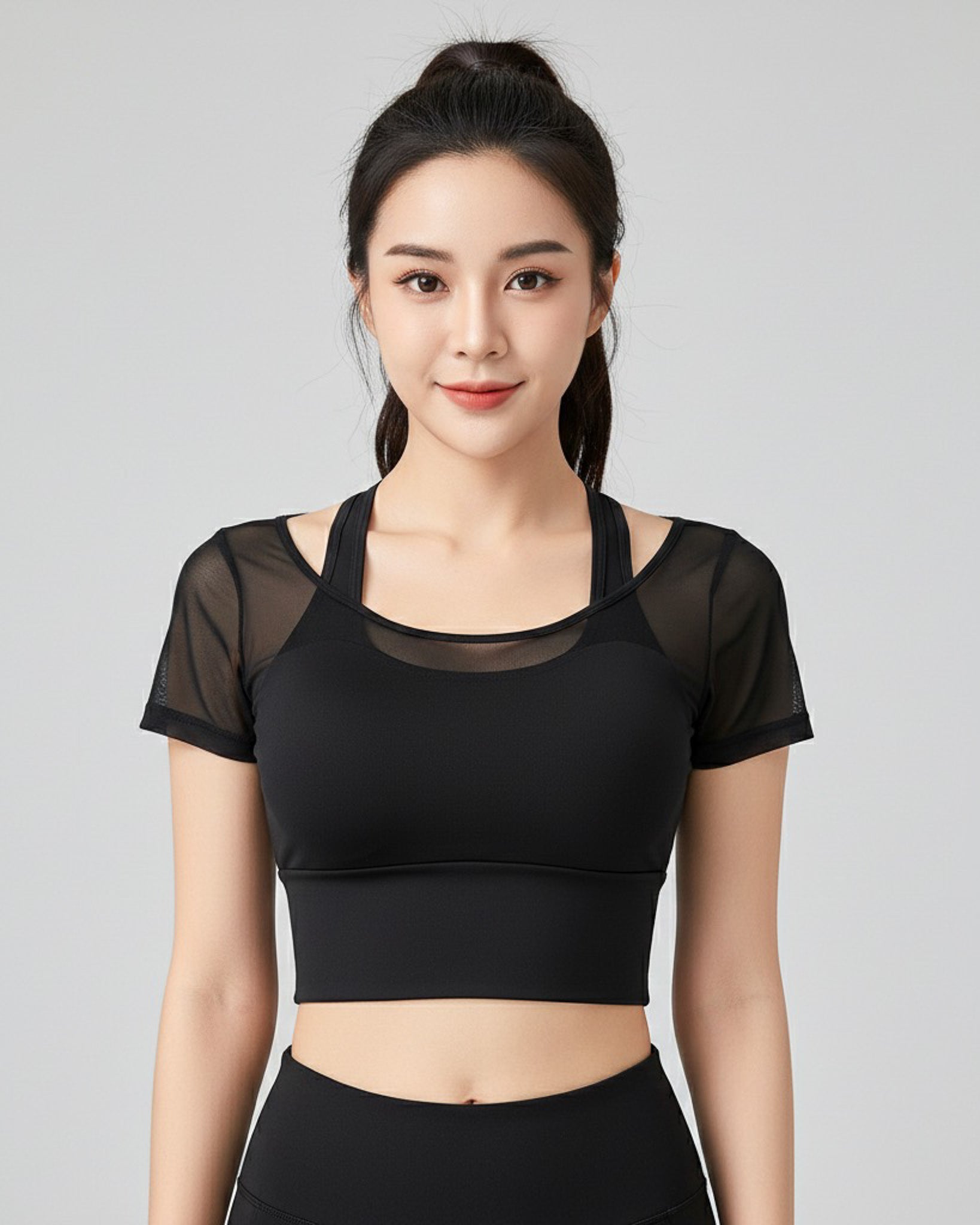 Peto Deportivo Corto Mujer Elasticado - JYT020