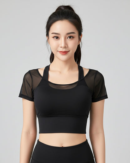 Peto Deportivo Corto Mujer Elasticado - JYT020