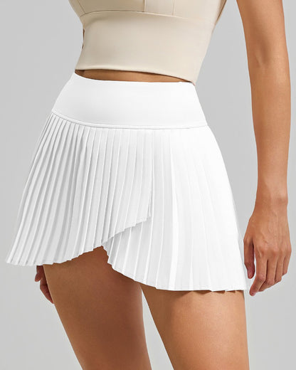 Falda Short Deportiva Cruzada Con Tablas Fitness Gym - JYT053