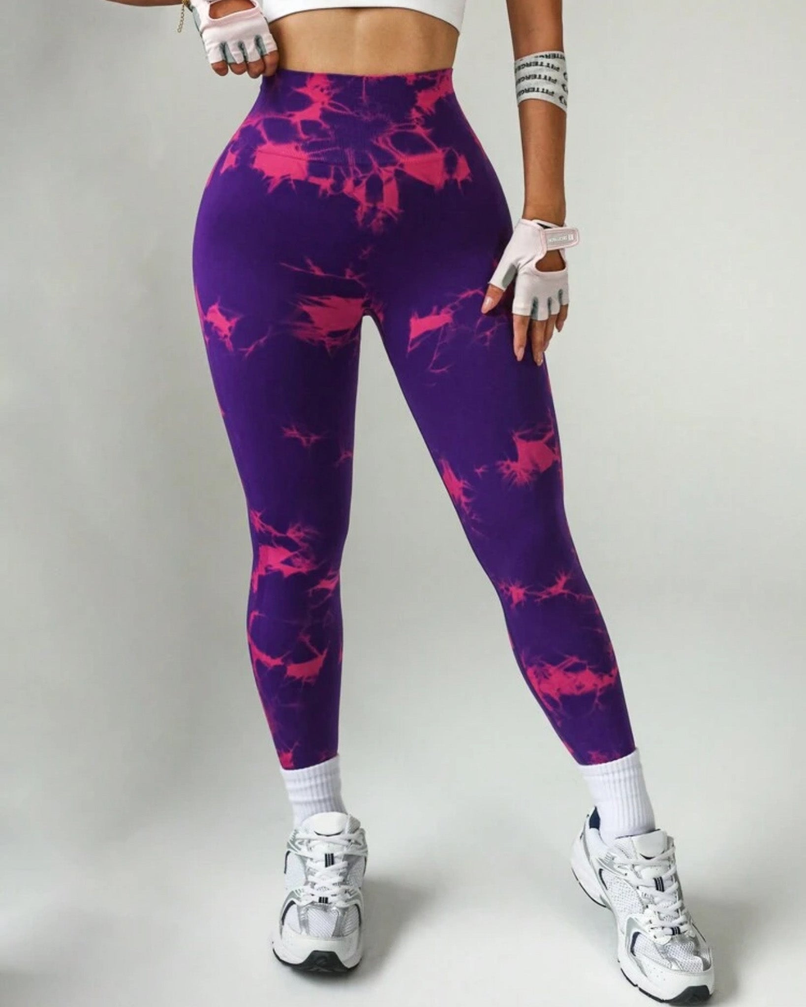 Leggins Calzas Deportivas Tie-dye Push Up