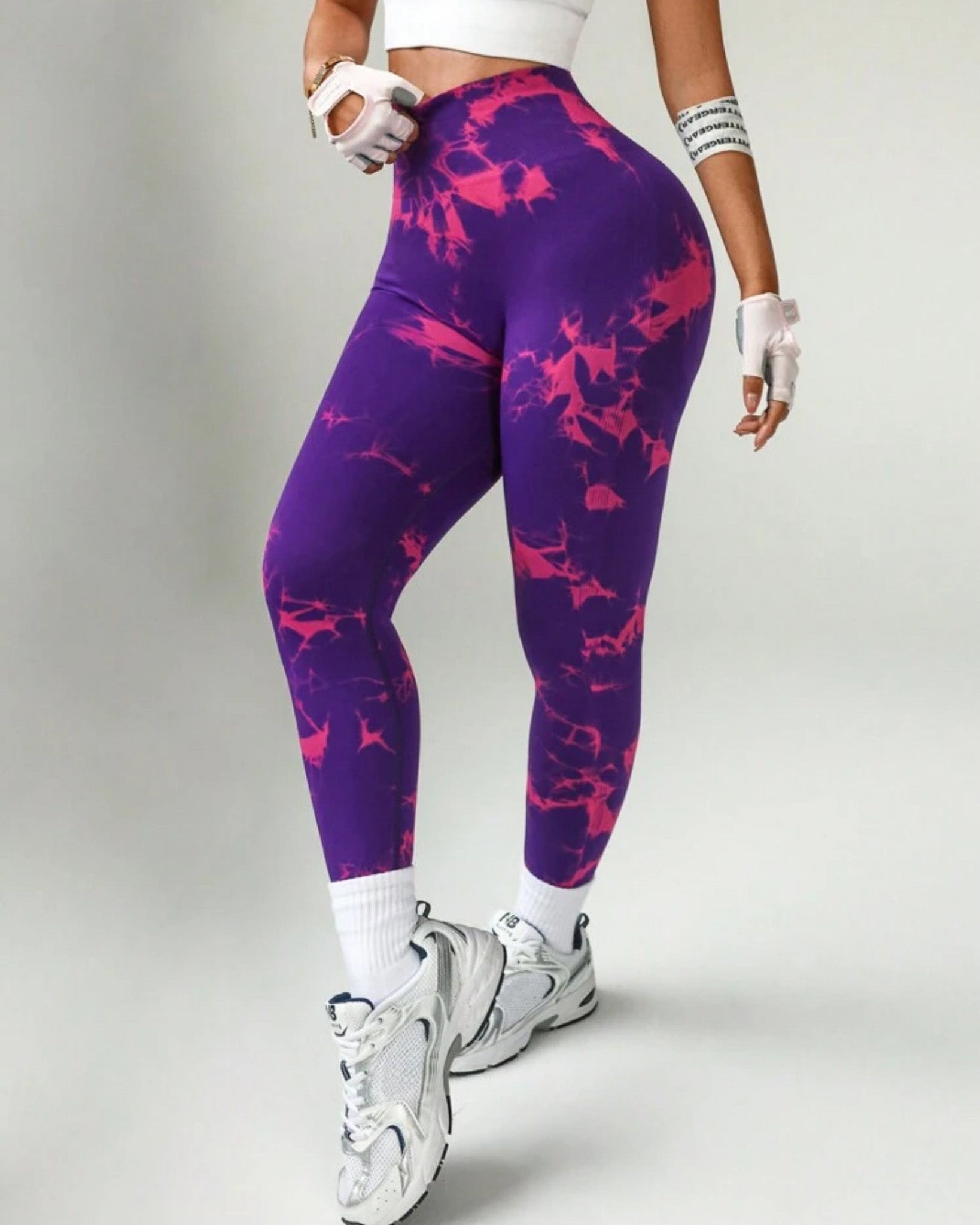 Leggins Calzas Deportivas Tie-dye Push Up