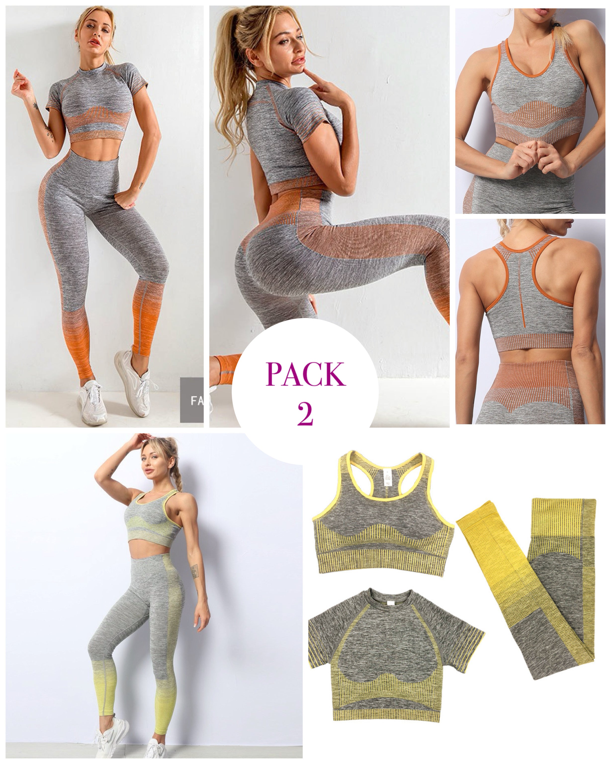 Cojunto Deportivo Duo Color Fit - 20201