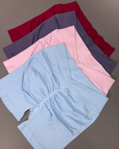 Short Deportivo Seamless Push Up Pretina V Mujer - YJ324