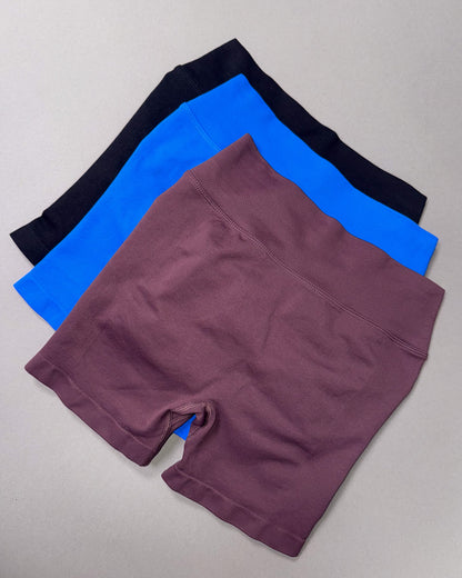 Short Deportivo Seamless Push Up Pretina V Mujer - YJ324