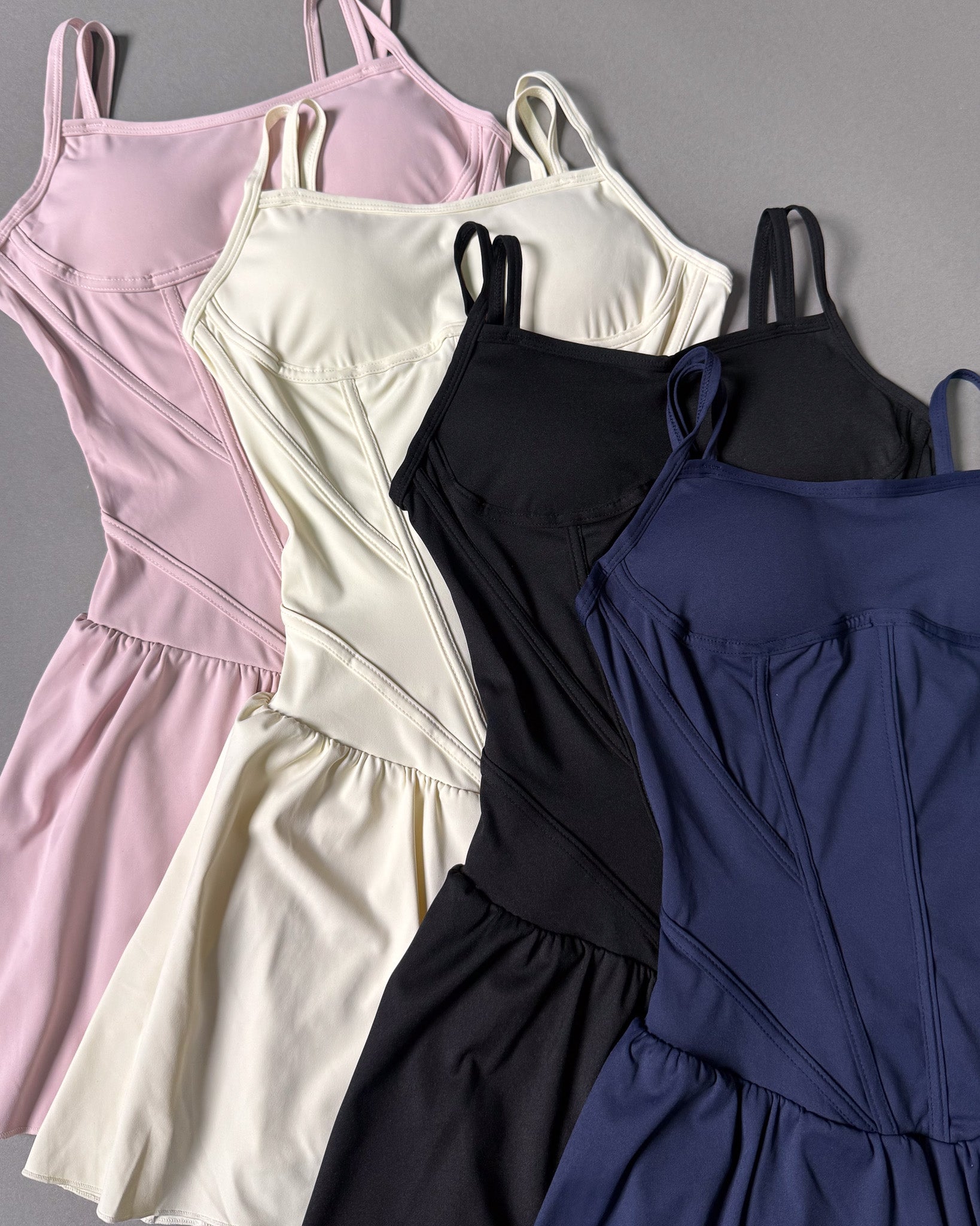 Vestido enterizo Deportivo Mujer  Tenis Con Falda Short - LQ1031