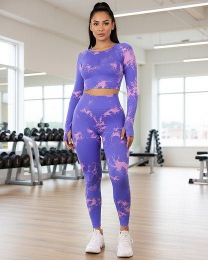 Conjunto Push Up Deportivo Mujer 2 Piezas 100% Premium - HY04Y