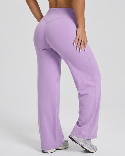 Pantalon Palazzo Baggy Mujer Tiro Alto Calidad Pro -A344